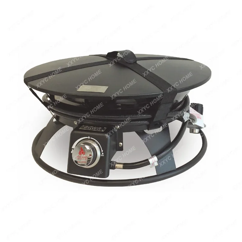 

Outdoor Portable Roasting Stove Camping Party Chat Atmosphere Heating Lighting Gas Warm Pot Burning Fire Table