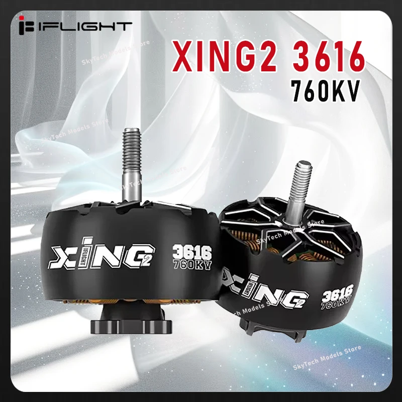 

iFlight XING2 3616 Brushless Cinelifter Motor, 760KV,5mm Shaft, High Power Performance,Professional RC FPV Replacement Accessory