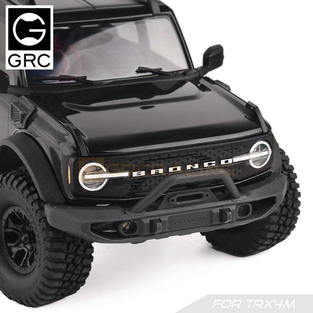 Для радиоуправляемого гусеничного автомобиля 1/18 Traxxas Trx4-m Bronco Trx4m, обновленные аксессуары, передний бампер, 3d печать