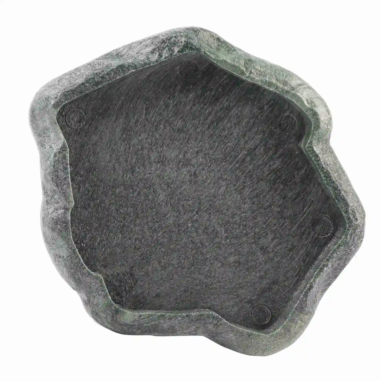 Resin Durable Reptile Rock Food and Water Dish Feeder Bowl for Tortoise Lizard