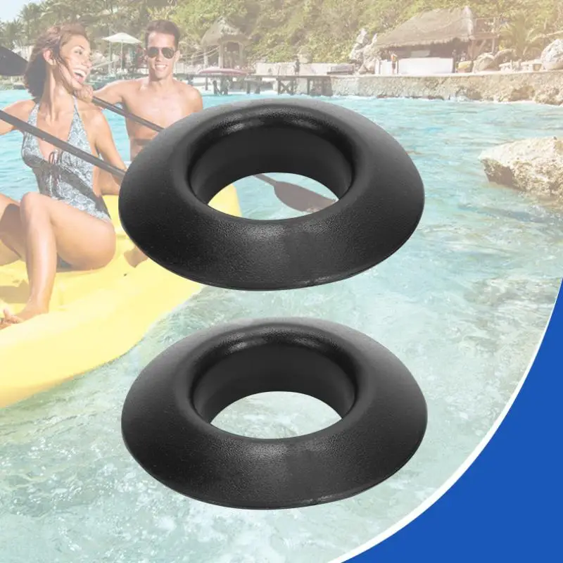 △ 5Pcs Drip Ring Replacement Outdoor Rowing Boat Raft Canoe Kayak Oar Accessories Paddle Splash Guards Propel Paddle Parts