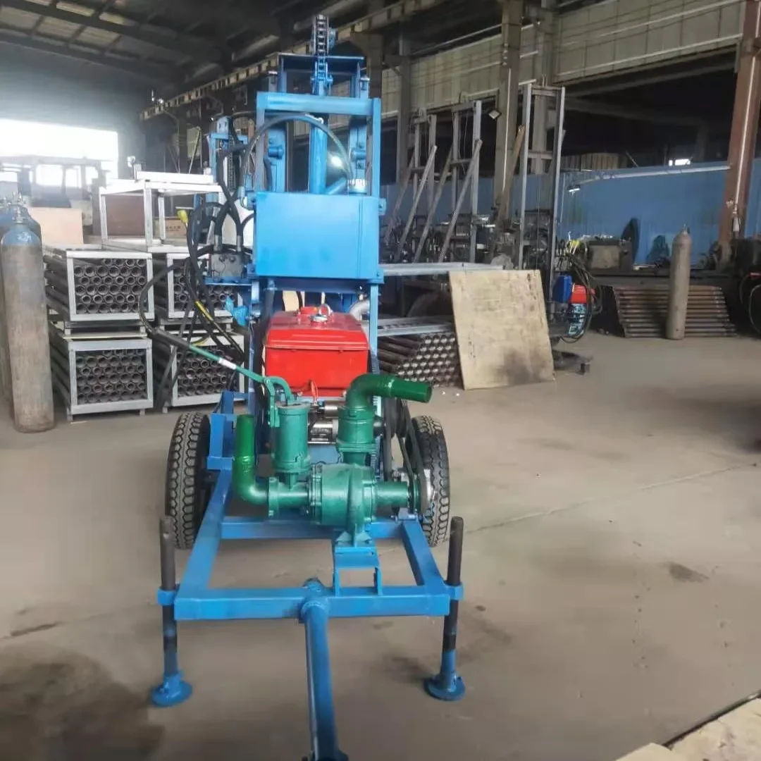 Diesel water well drilling equipment tractor mounted water well drilling rig