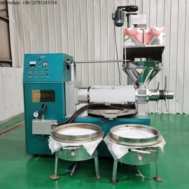 Stainless Steel 150Kg/H Large Commercial Extraction Screw Palm Oil Press Hine