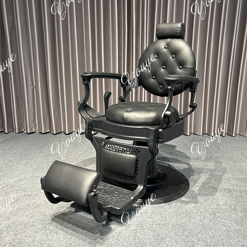 

BarBer retro men's oil head chair barber shop hair salon dedicated lifting shaving face hairdressing chair