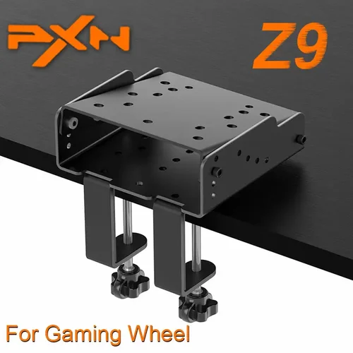 Soporte de escritorio para volante de juego PXN Z9, 4 ángulos ajustables de 15 grados, resistente al desgaste, fijo, personalizado para V12lite FANATEC