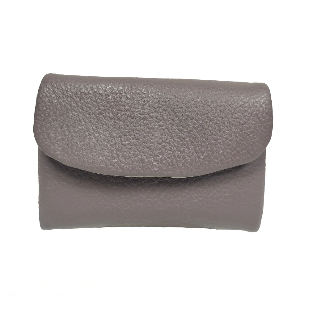 Women's Wallets Cowhide Fashion Short Wallet Soft Genuine Cow Leather Ladies Rainbow Coin Purse Bag ID Card Holders Purses