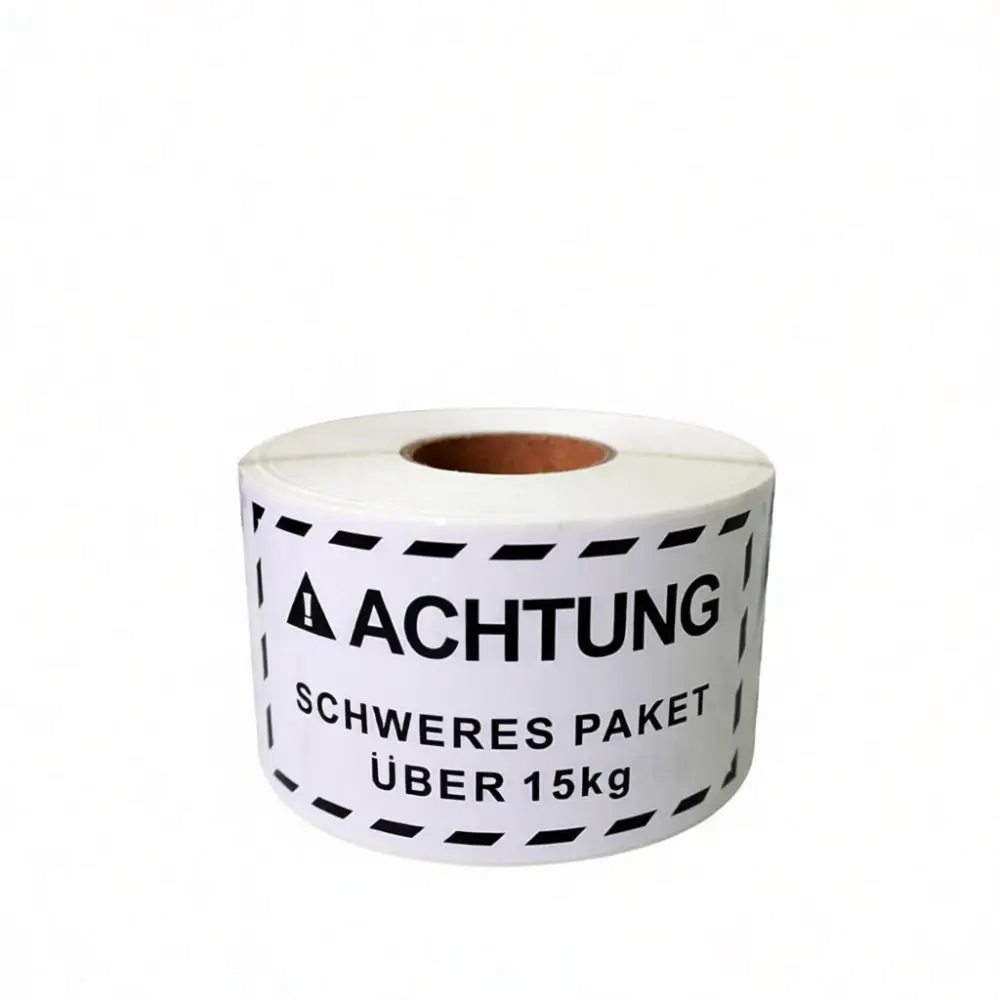 Heavy Duty Warning Adhesive Stickers Shipping Fragile Caution Label Logistics Warehouse Supplies Package Handling Marks