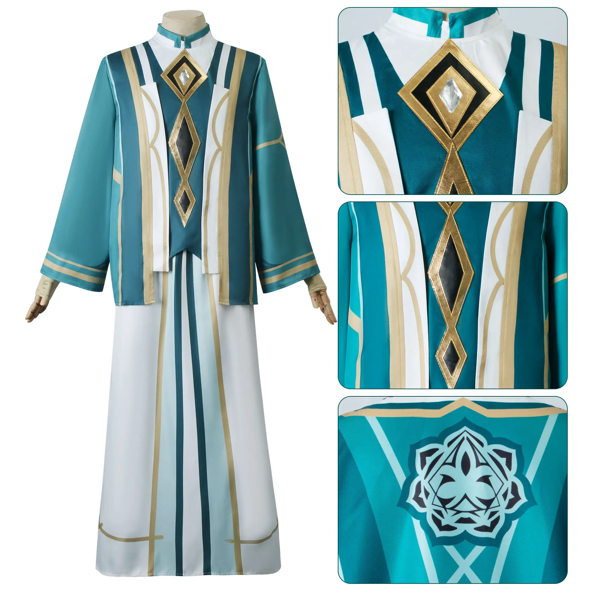 Game Genshin Impact The Akademiya Uniform Hat Cosplay Npc Man Woman Costume Anime Genshin The Akademiya Sumeru Cosplay Costume