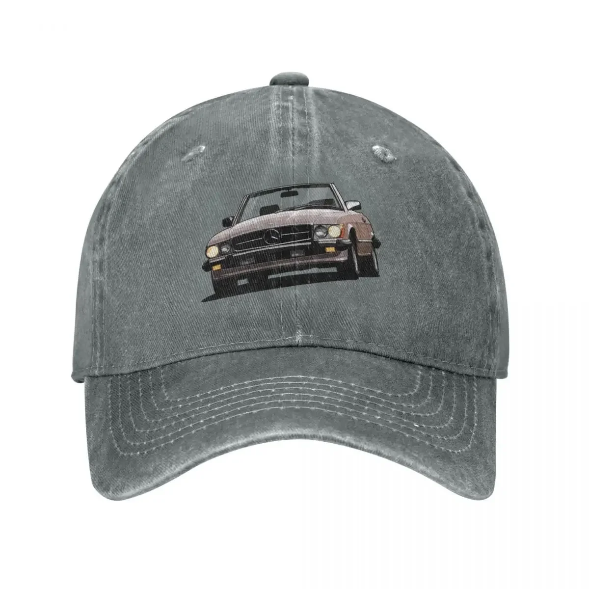 Artwork German Convertible SL - R107 / C107 1971 - youngtimer- classic Baseball Cap |-F-| Sun Cap Men's Women's