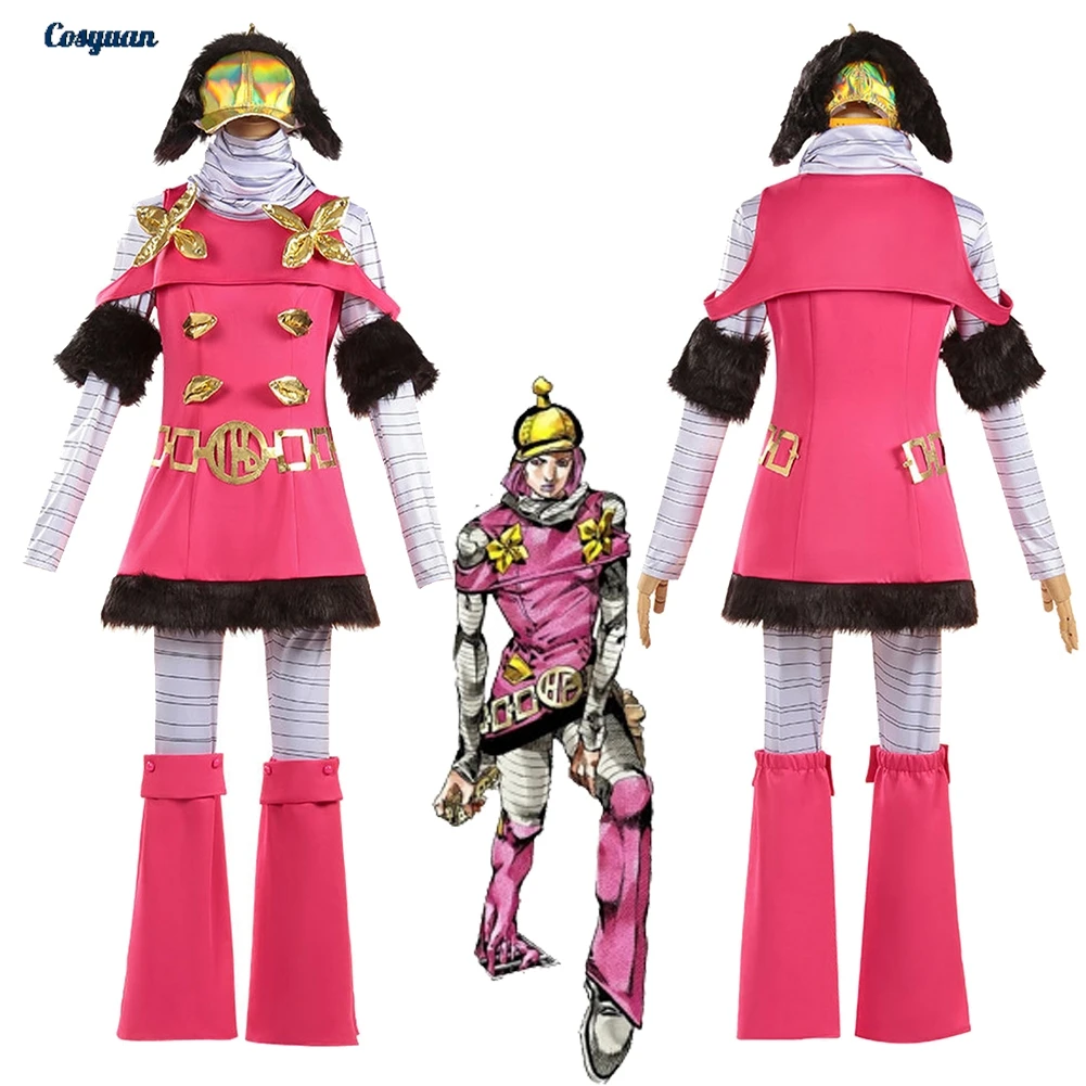 Anime JoJo Cosplay Bizarre Adventure Cosplay Hot Pants Clothes Party Disguise Roleplay Halloween Costume Carnival Outfits Suits
