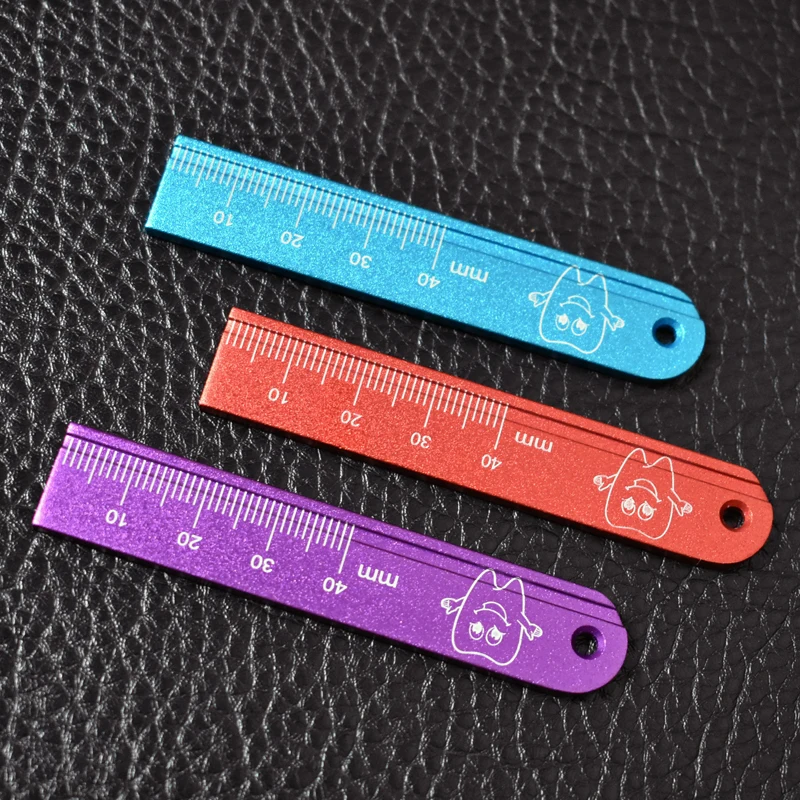 

3pcs Dental Span Measure Scale Endo Rulers Aluminium Endodontic Measuring Rulers High Quality Dentist Tools Materials