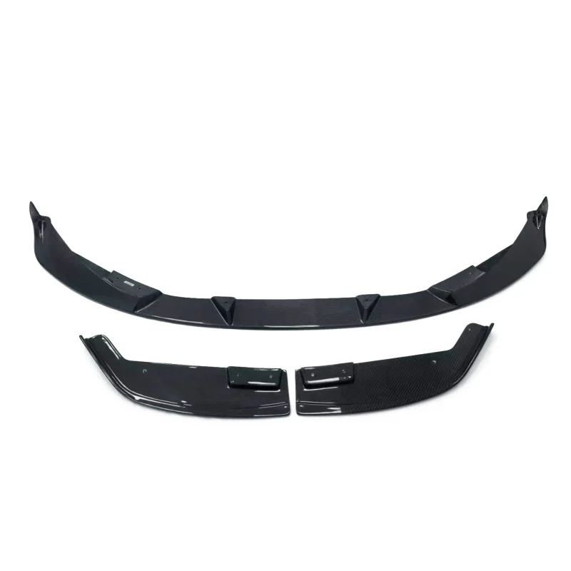 

3D Style Carbon Fiber Front Bumper Add-on Lip Fits For 2020-2024 G80 M3 / G82 M4 Only