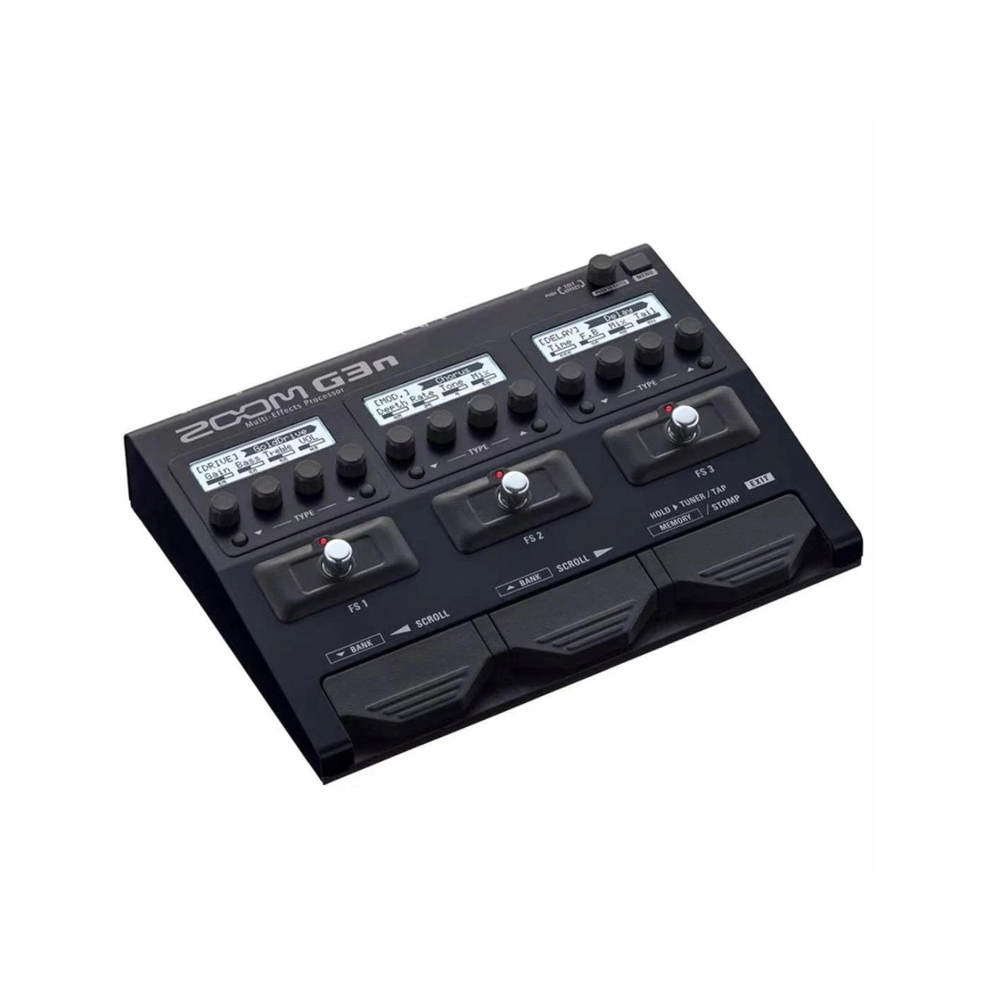 Pédales multi-effets Zoom G3N/G3 N, processeur de guitare électrique, pédale d'effets pour système d'interface Audio professionnel