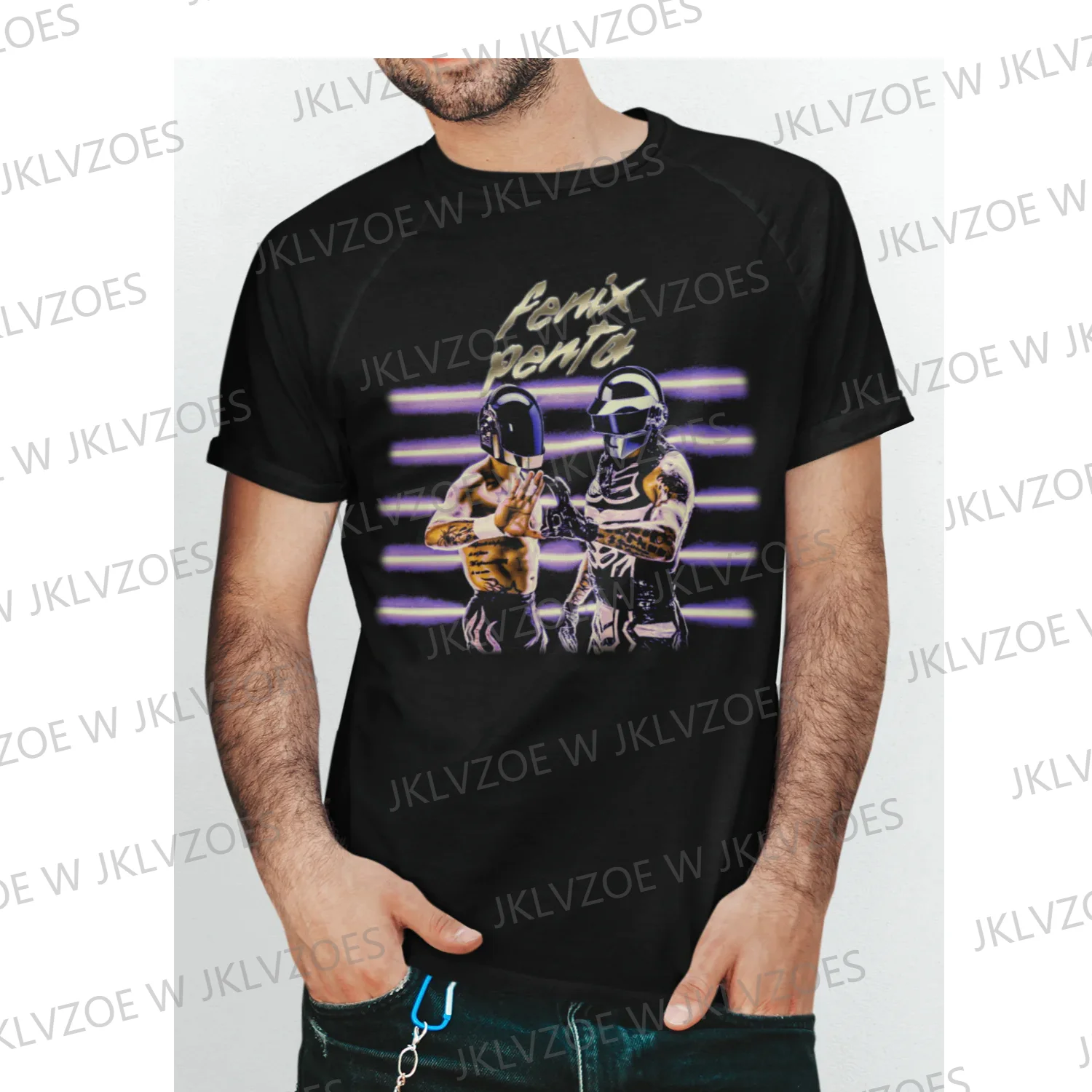 

2024 New Mexico Summer Lucha Libre DAFT LUCHA BROS Cotton T-SHIRT For Wrestling Match Jersey