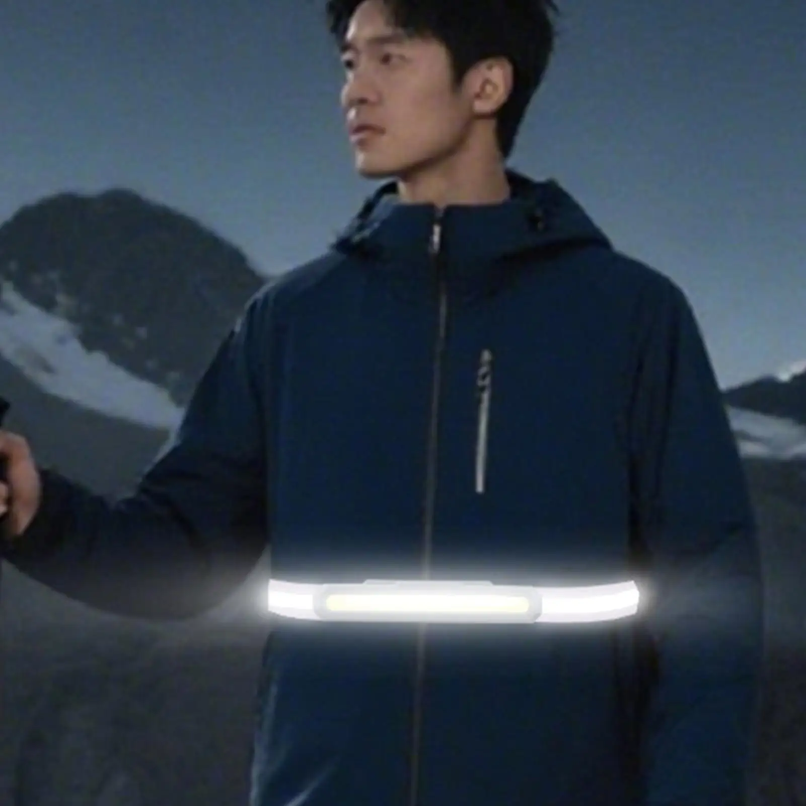 Running Light Waterproof 180 Rotating Waist Strap Night Running Gear Rechargeable Lights For Outdoor Hiking Cycling Riding