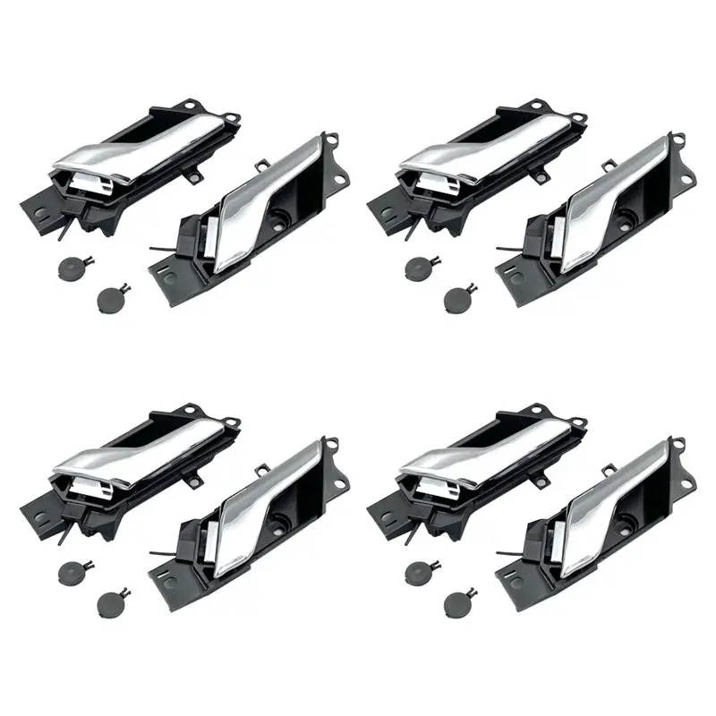 

8X Car Interior Left Right Door Handle Fit For Opel Antara 96861998 96861999