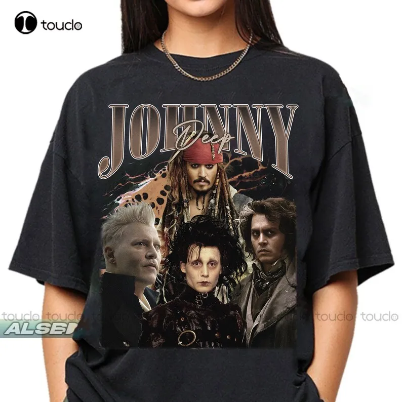 Johnny Depp Shirt, Pirate Johnny Depp  Shirt, Johnny Depp Tees, Johnny Depp Rottenborn Lawyer, Johnny Depp Merch Gift Xs-5Xl