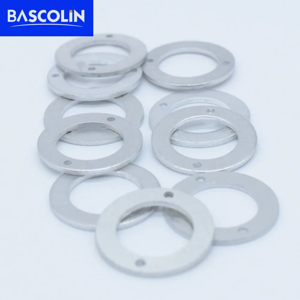 Bascolin Injector Washer 12X19X1 Aluminum Shims Leak Off Washer 12*19*1 for 4d56 4m40