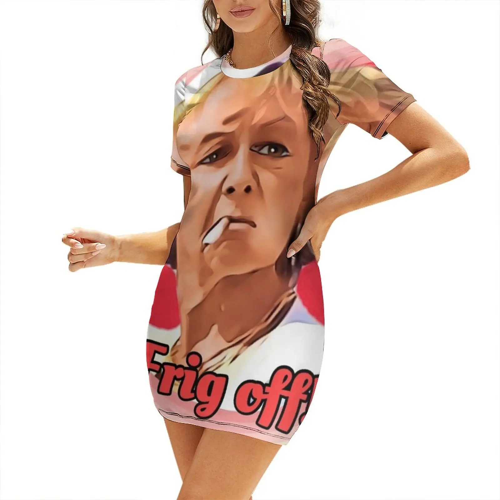 

Madge - Benidorm Short-Sleeved Dress Beachwear sexy dress for women festival outfit women summer outfits for women 2025 Dress
