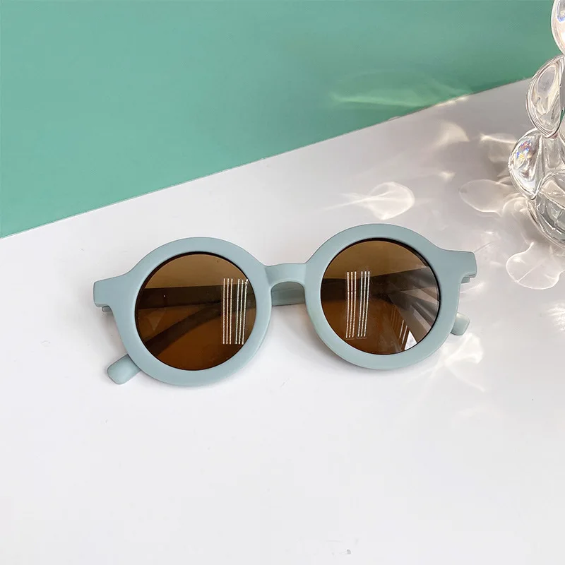 2026 Modische Neue UV400 Kinder-Sonnenbrille mit Weichen Bärenohren Runde Sonnenbrille für Babys Mädchen Jungen Kleinkinder Outdoor Strand Urlaub Geschenk – Detail 12