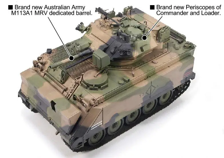 AFV AF35023 1/35 Scale M113A1 MRV AUSTRALIAN ARMY MODEL KIT