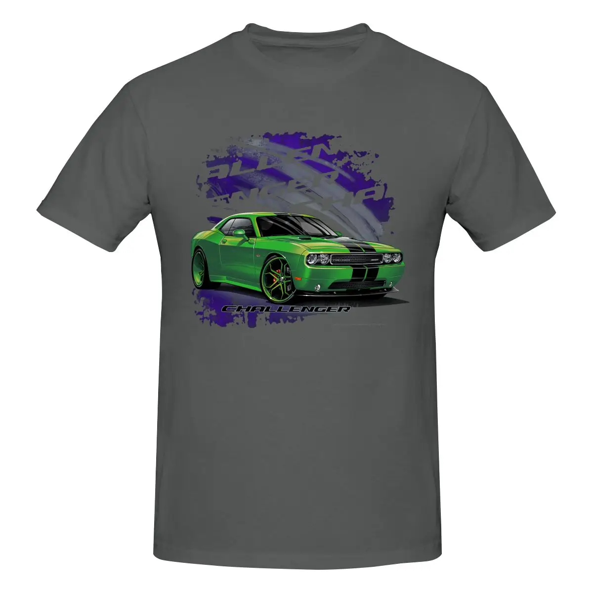 2011 Green Dodge Challenger Shirt T-shirt Tee New Unique Hip Hop Hot Deals