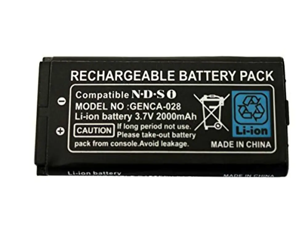 1pcs/2pcs 3.7V 850mAh Rechargeable Lithium-ion Battery + Tool Replacement Battery Pack for Nintendo DSi NDSi