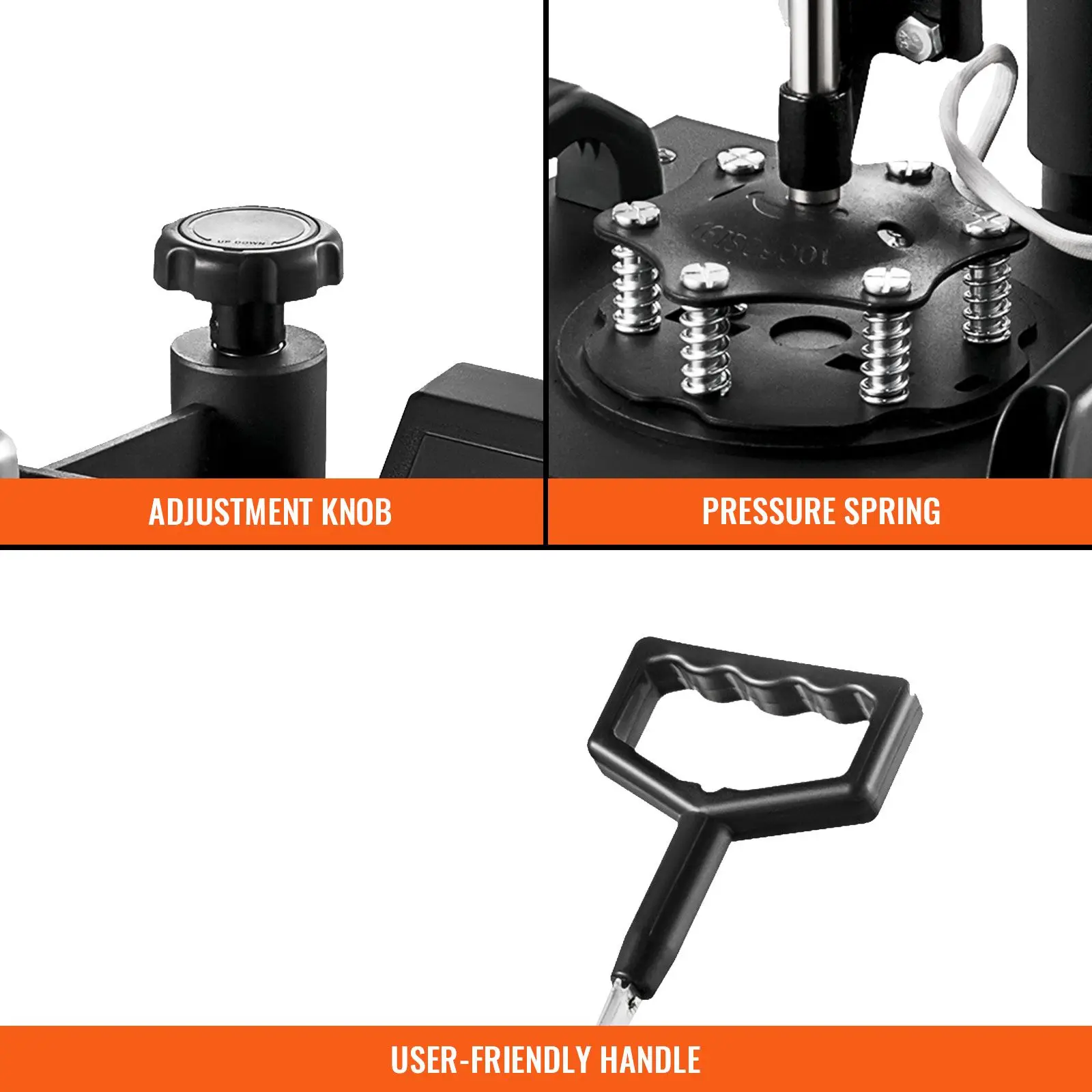 Heat Press 30x23cm Heat Press Machine 12x15in Clamshell Sublimation Transfer Printer Digital Precise Temperature Control