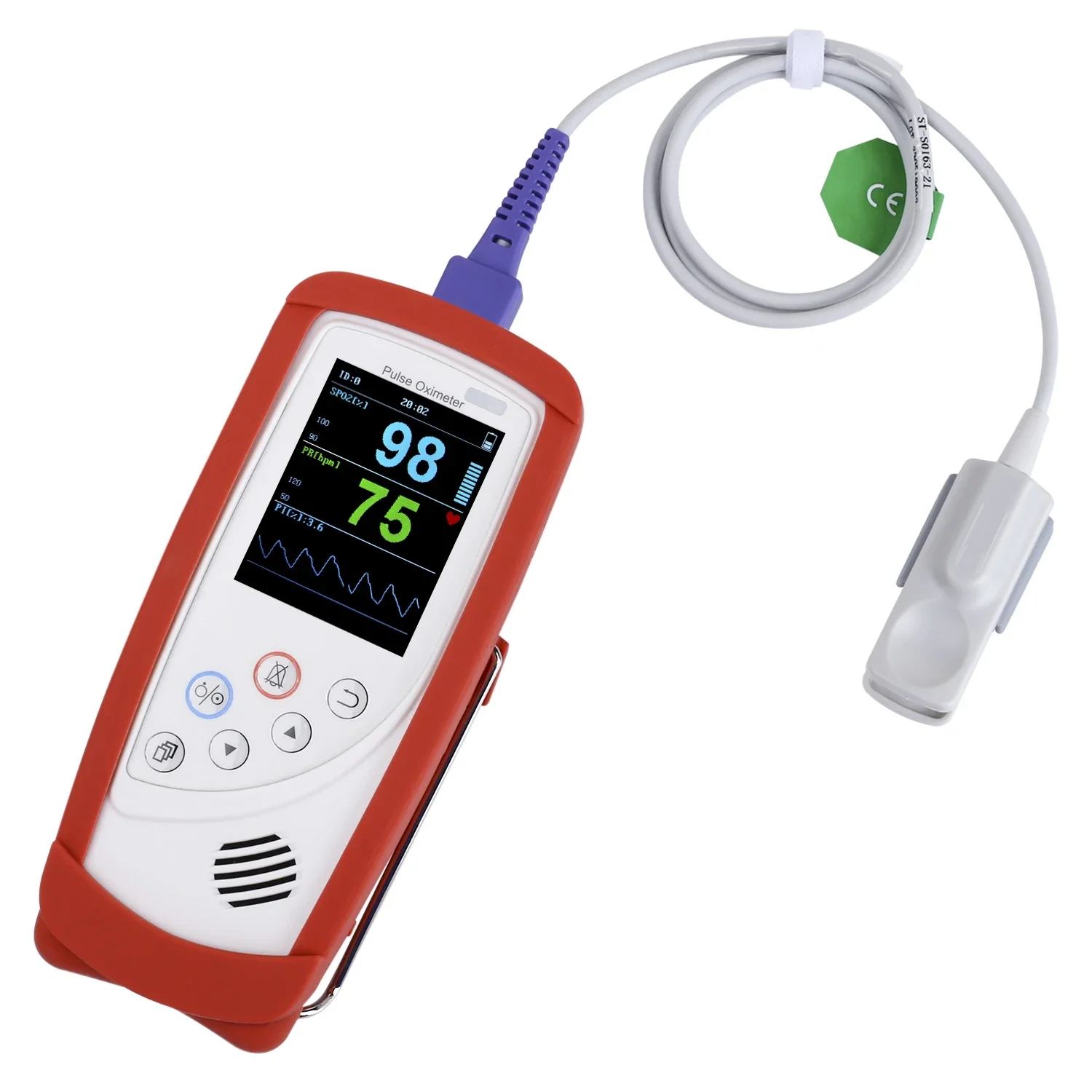 handheld veterinary Necllcor pulse oximeter veterinary use