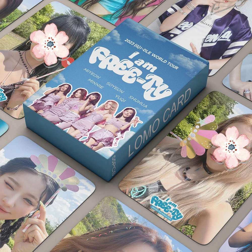 South Korean Girl Group GIDLE Popular Small Card Collection Card 55 Collection All Links