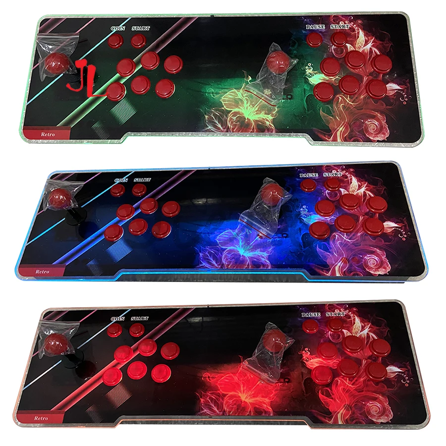 3D Pandora SAGA WiFi Arcade Stick Game Console, wbudowany joystick, HDMI do TV, 2 odtwarzacze, CX, DX, EX Box, 9S, 12, 14, 10000 w 1