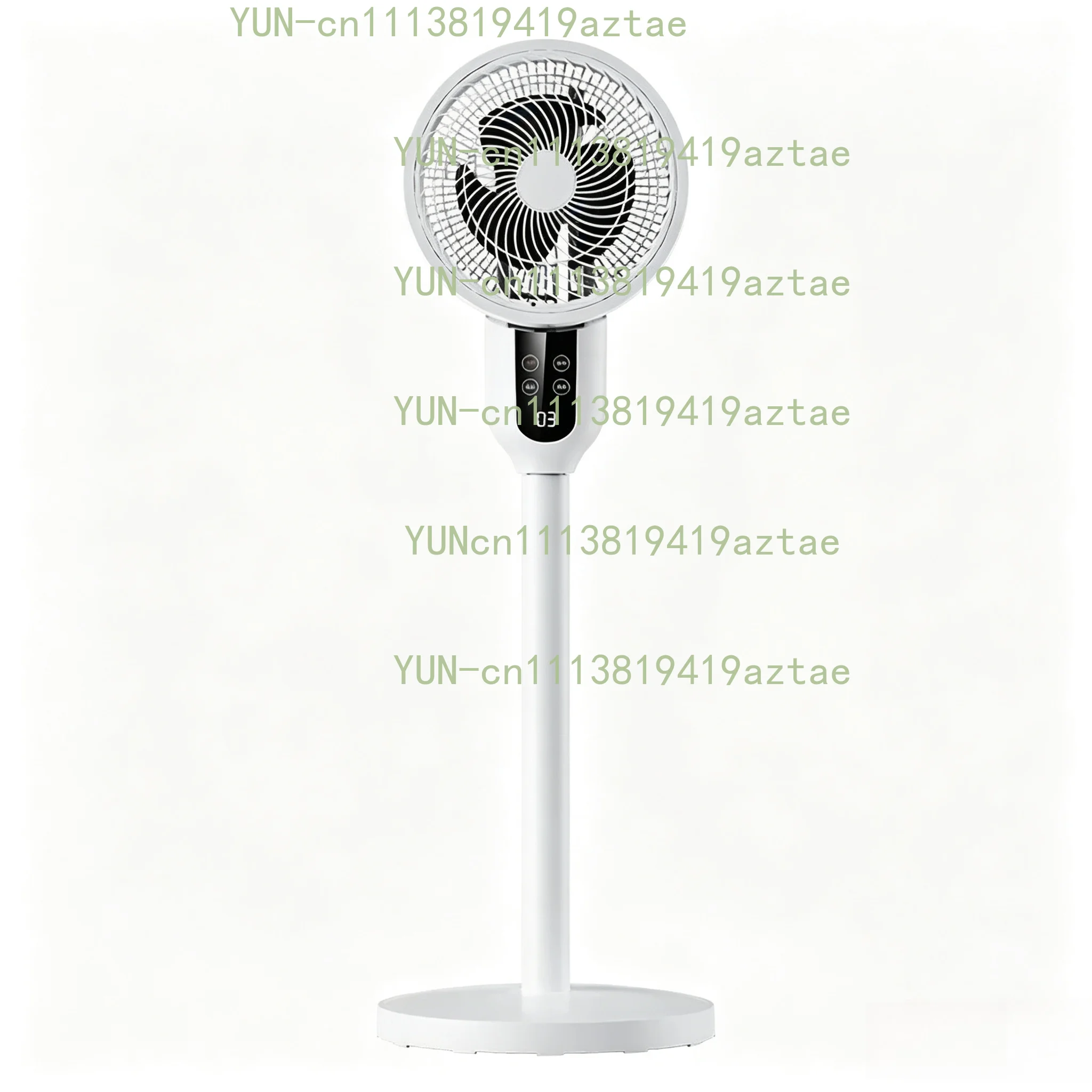 Air circulation fan, household floor fan, silent remote control vertical turbine desktop dormitory electric fan