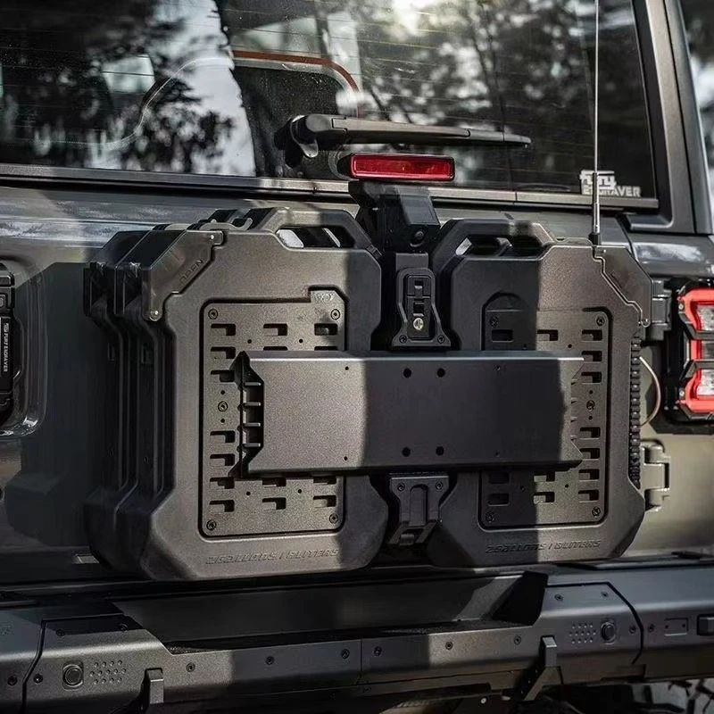 ufacturer's Hot-selling Special Spare Tire Oil Drum with Spare Tire Bracket Is Suitable for jeep wrangler JK Off-road 4x4custom