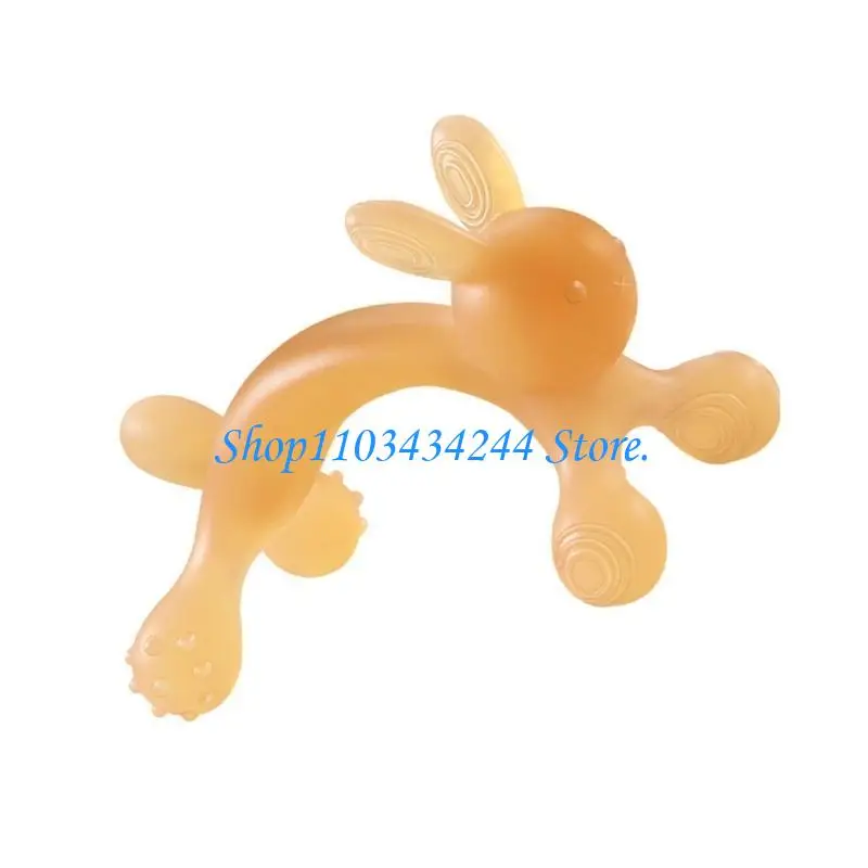 

G2TC Baby Newborn Molar Chewing Toy Rabbit Teether Educational Sensory Toy