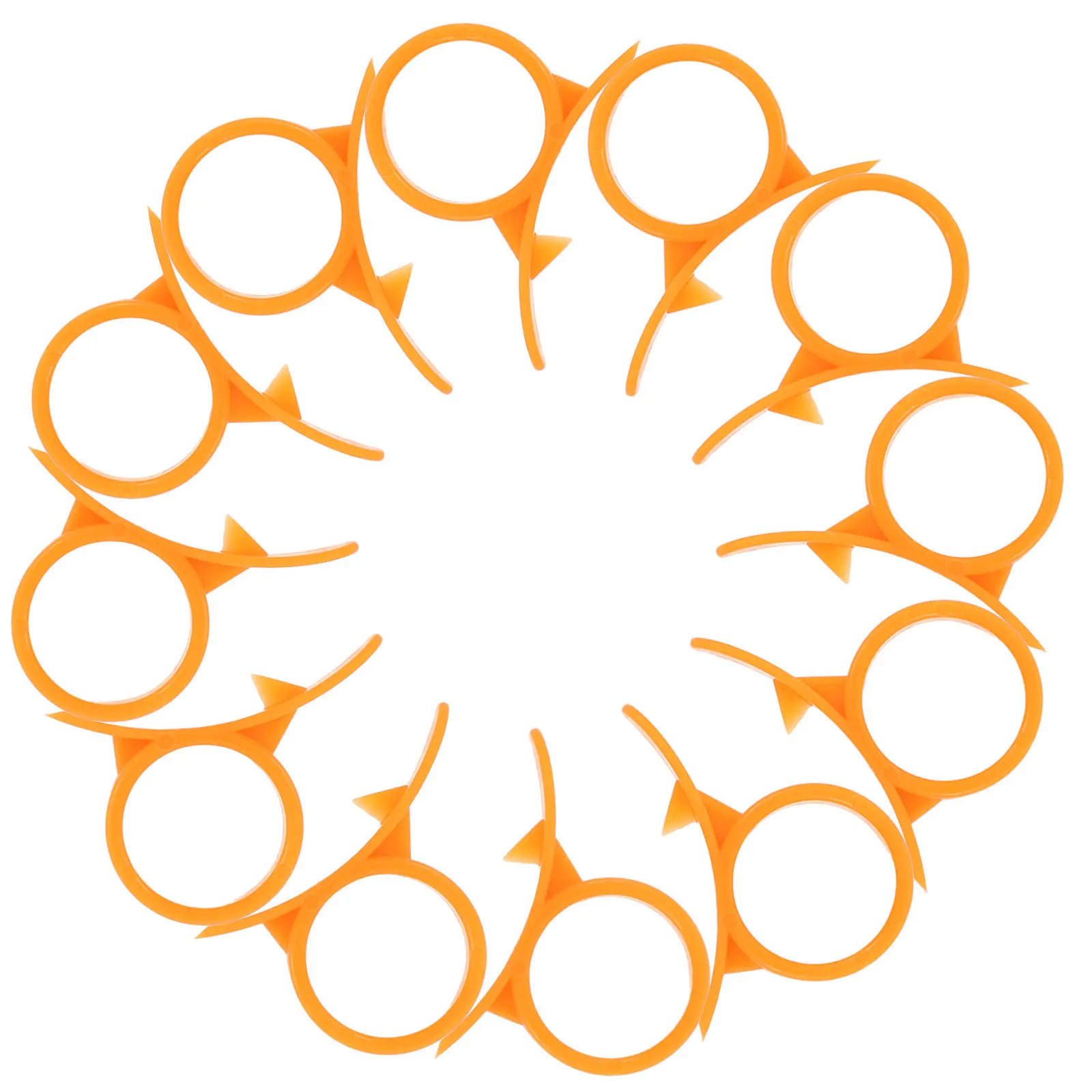 

16Pcs Plastic Orange Peeler Multifunctional Easy Citrus Peeling Tool for Pomegranates Lemons Kitchen Gadget Orange Cutter