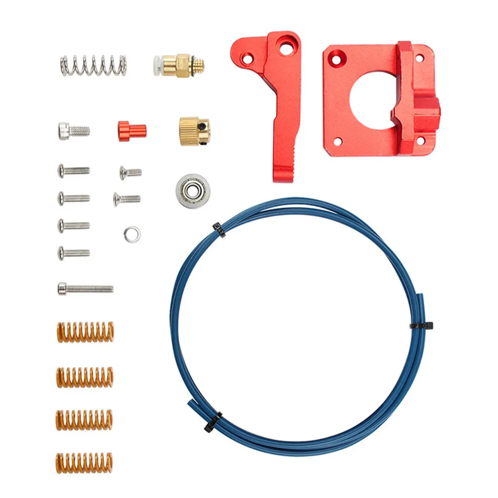 

Красный экструдер из алюминиевого сплава для точной печати, универсальные детали для 3D-принтера, Легкое обновление