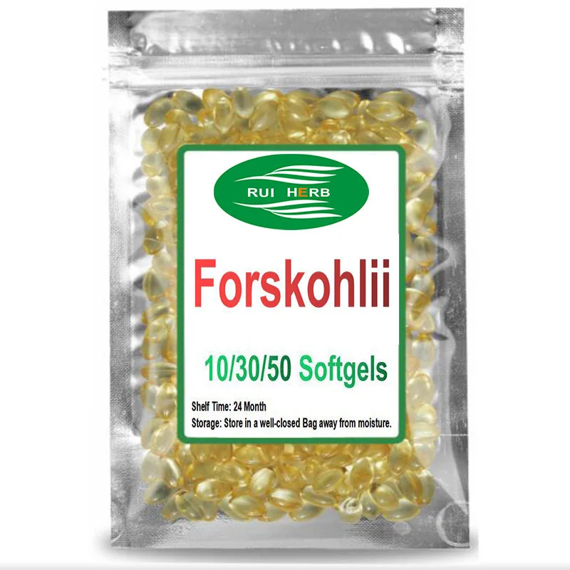 

1Pack 120/300pcs, Coleus Forskohlii Standardized Extract Capsule