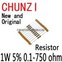 300PCS Resistor Kit 30Values X 10PCS Carbon Film Resistance ohm set 1W 5% 0.1-750