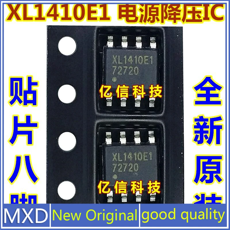 10Pcs/Lot New Original XL1410E1 XL1410 2A Current DC-DC Converter 1410 Patch SOP-8 In Stock Good Quality