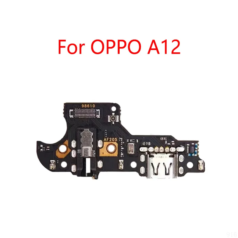 USB Charge Dock Port Socket Plug Connector Flex Cable For OPPO A12 Charging Board Module
