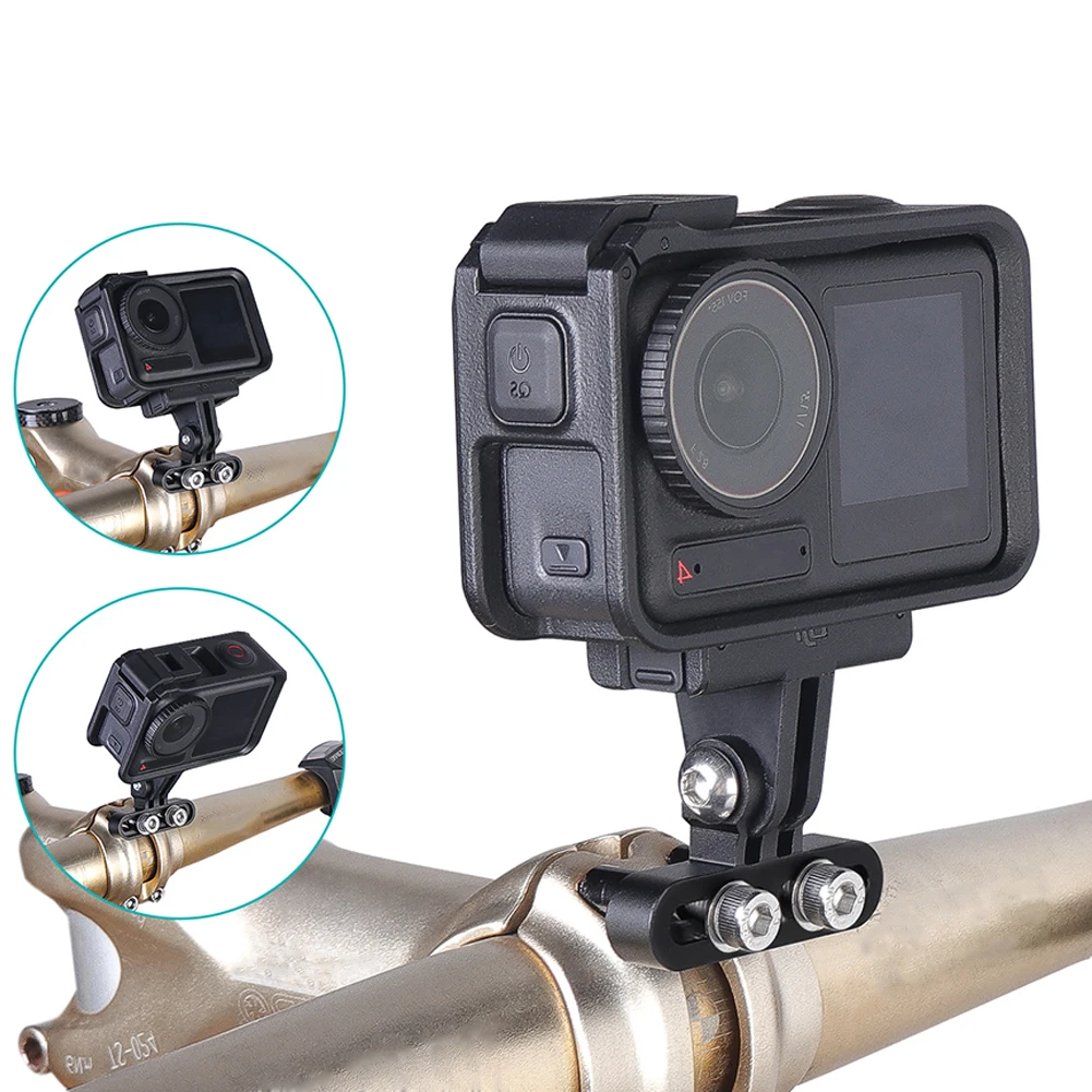 Soporte para vástago de velocímetro de bicicleta, ángulo ajustable, soporte para cronómetro, estante ligero para manillar de bicicleta para Gopro