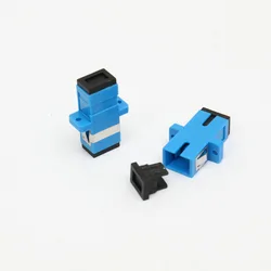 SC APC UPC 광섬유 어댑터, 단일 모드 심플렉스 FC APC 커넥터, 광섬유 감쇠기 SC 섬유 플랜지, 10 개, 25 개, 50 개