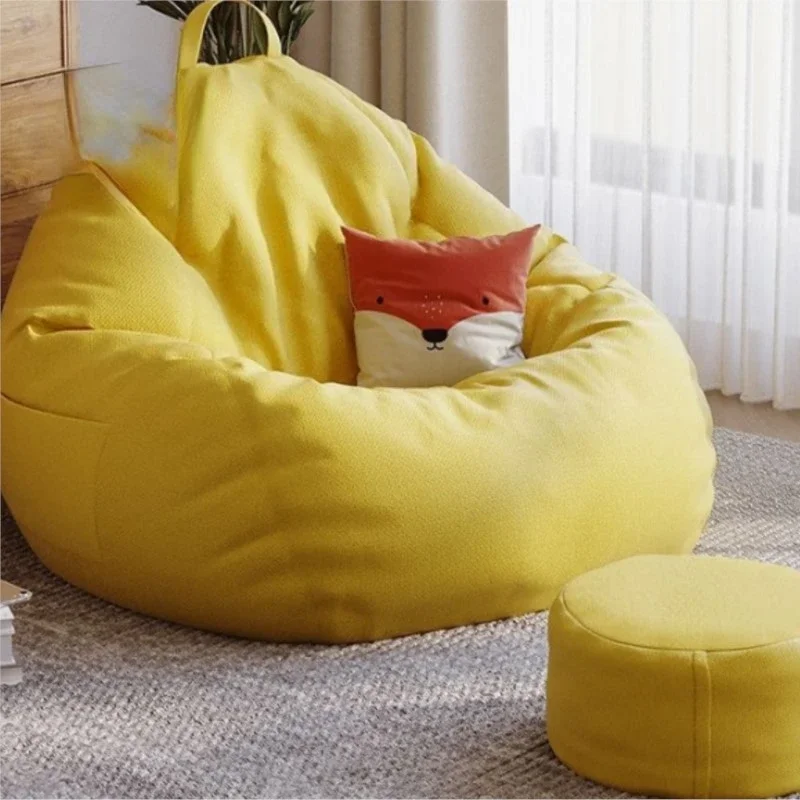 

Wuli House Lazy Sofa Bean Bag Tatami Can Sleep Can Recliner Chair Small Bedroom Balcony Leisure Seat Chair Single Seat Block New