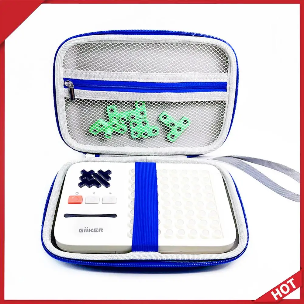 

Жесткий чехол для переноски с сетчатым карманом, портативная сумка для хранения головоломок GiiKER Super Slide для игровой консоли GiiKER Slide.