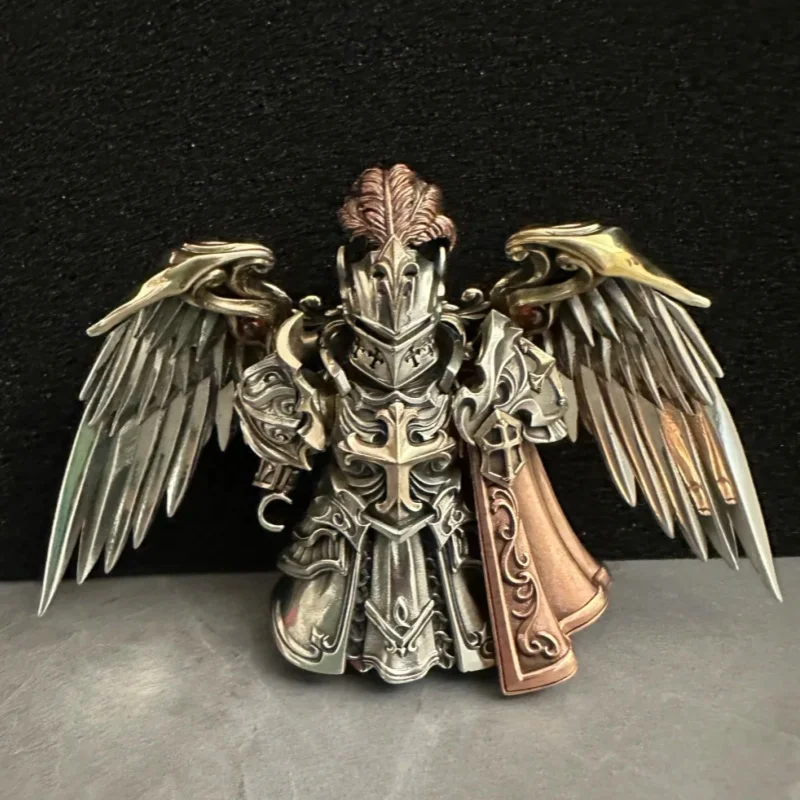 Auf Lager Europäische Kreuzzüge Orden Von Ritter Moc Ritter Templer Zarte Metall Magnetische Ziegel Spielzeug Kupfer Material Figur Spielzeug