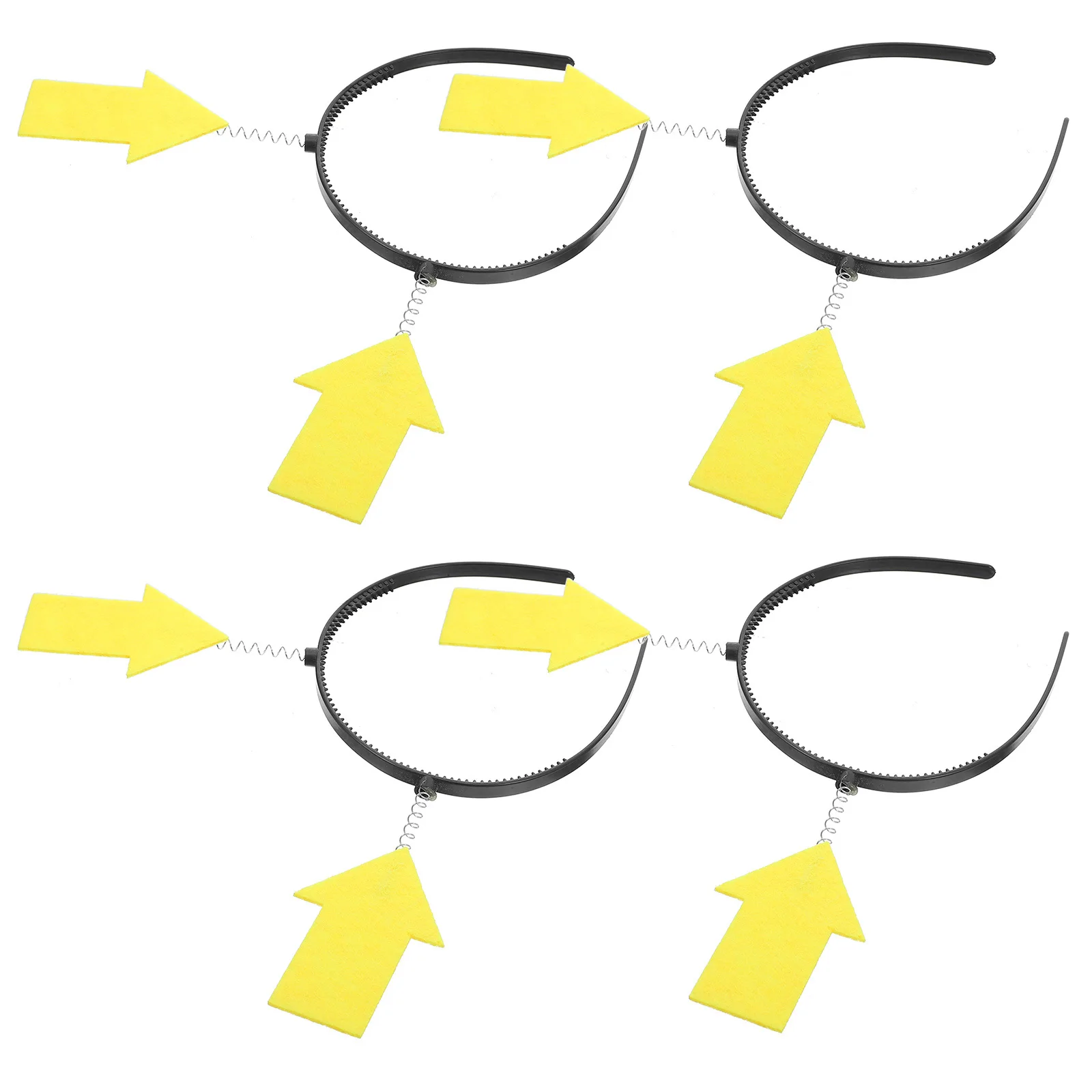 ที่คาดผมรูปลูกศรตลก 4 ชิ้น อุปกรณ์ประกอบฉากถ่ายรูปงานปาร์ตี้สุดเก๋ เครื่องประดับผมแปลกใหม่ อุปกรณ์สำหรับงานฮาโลวีน งานวันเกิด คอนเสิร์ต