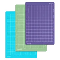 8.5in X 12in Cutting Mat for Cricut Joy Xtra (StandardGrip, LightGrip, StrongGrip 3 Mats), Variety Adhesive Cutting Mats for Cri