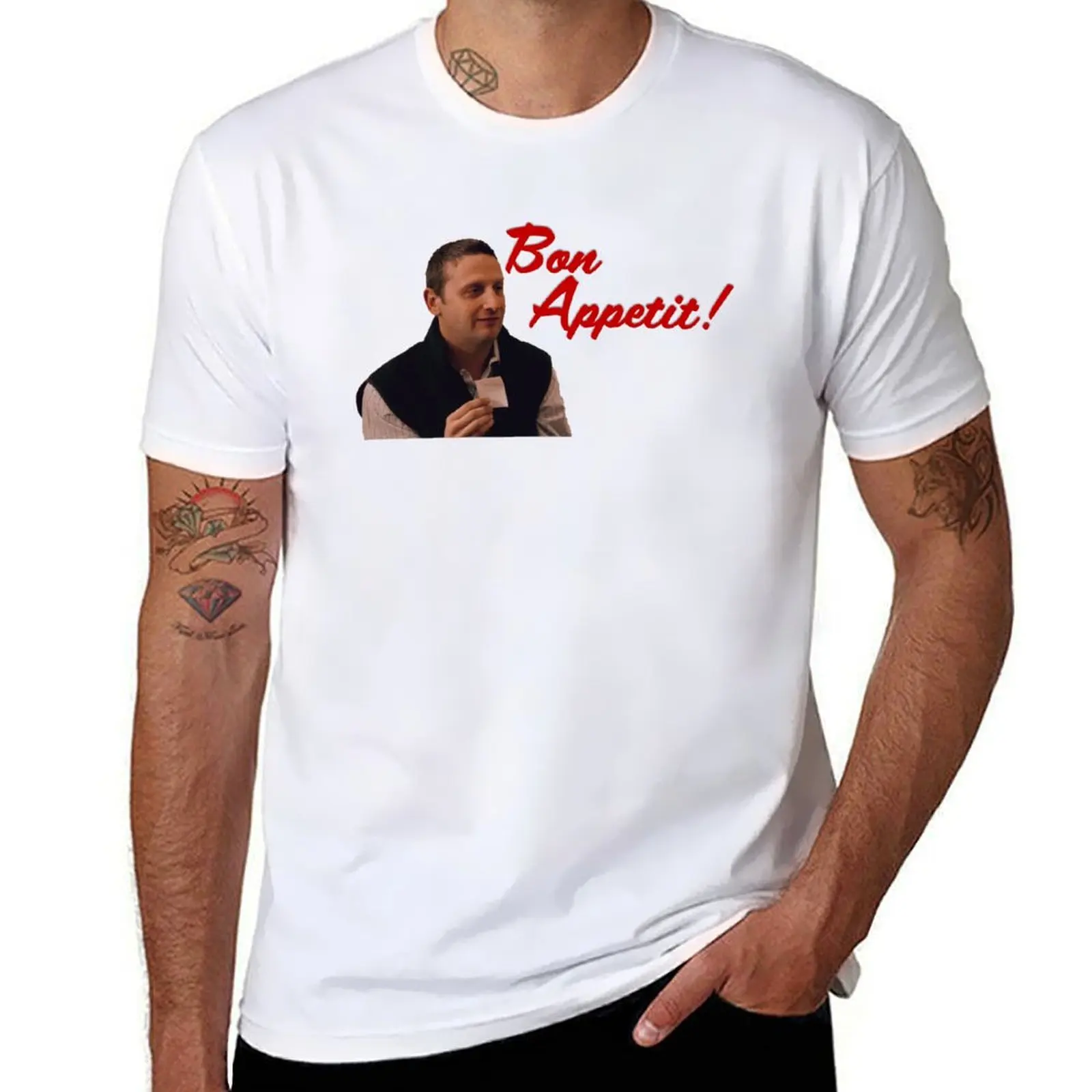 Bon Appetit! T-Shirt t shirt man casual t shirts for man graphic tees man t shirt designer T-Shirt
