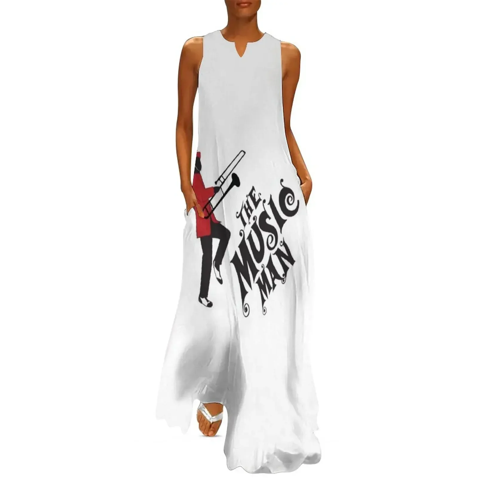 

The music man musical Long Dress elegant women's dresses for wedding Aesthetic clothing Evening gown Dress