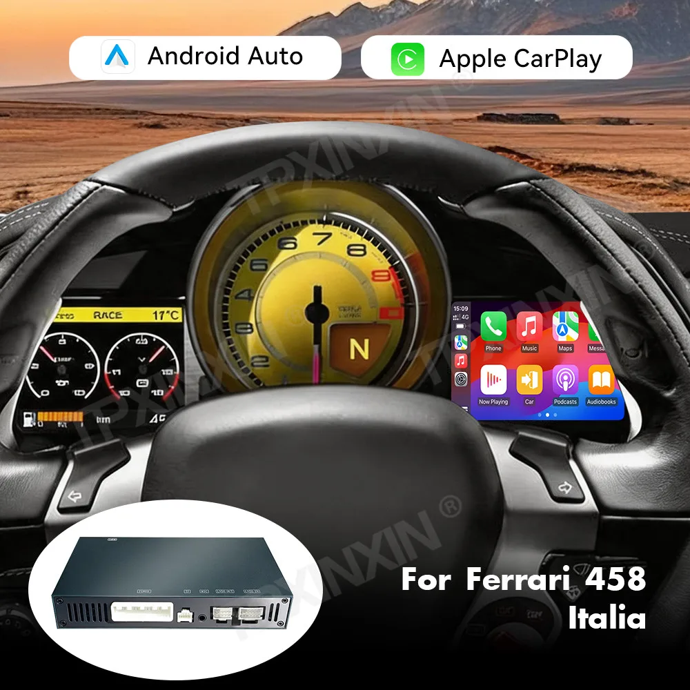 

CarPlay Module Interface Box Wireless Carplay For Ferrari 458 Android Auto Interface Mirror Link Car accessories